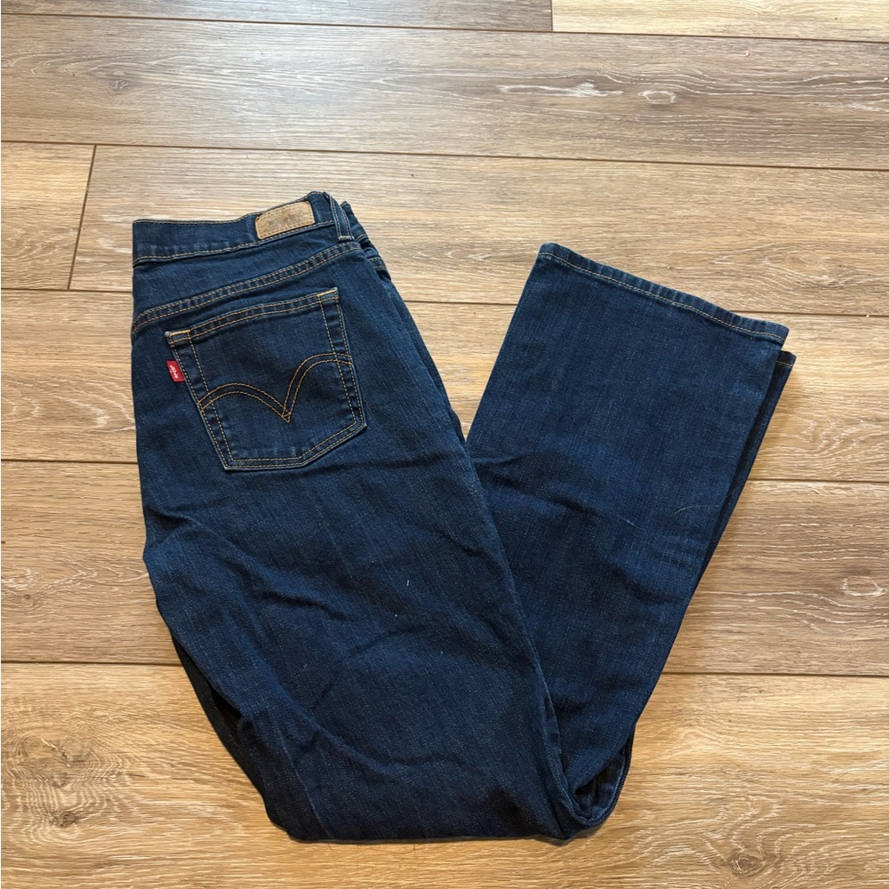 Levi's Women's Boot Cut Jeans - Dark Blue